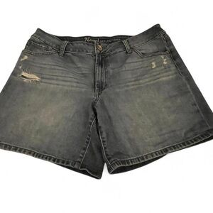 Natural Reflections Women's Distressed Denim Shorts​​
